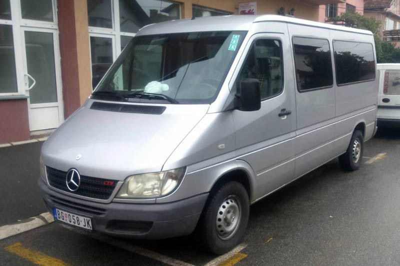 Prevoz putnika kombijem iz Srbije do Nemačke